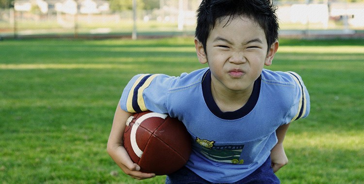 Mini flag-football